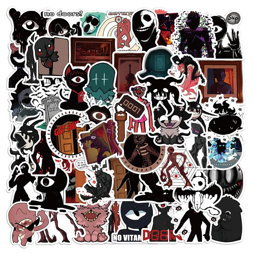 Anime Graffiti Sticker Pack: Waterproof Decorative Stickers for Luggage, Notebook, Phone, Laptop (10/30/50pcs)