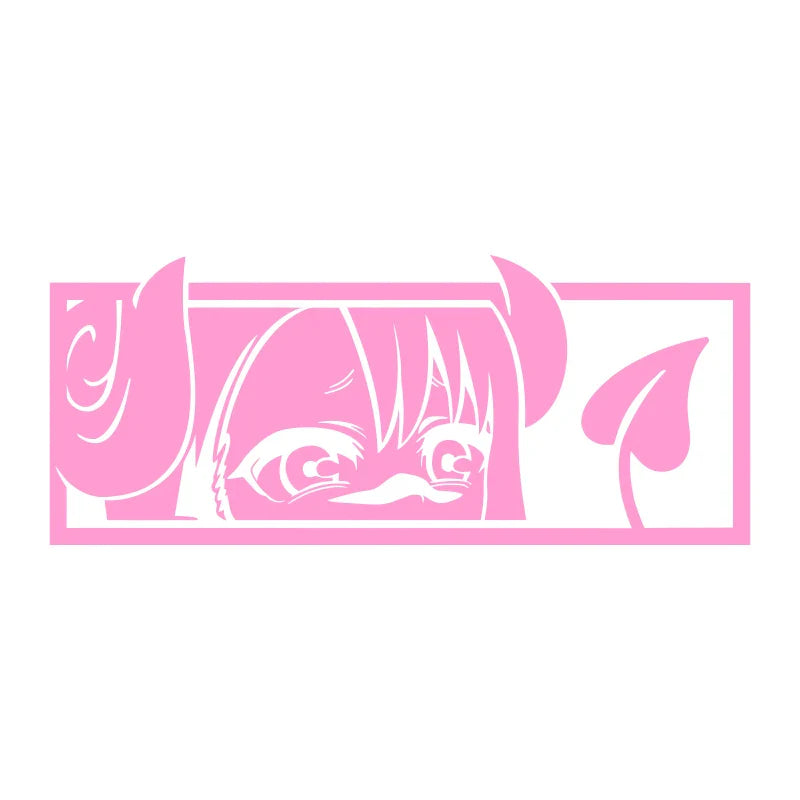 Demon Girl Anime Car Vinyl Decal Sticker