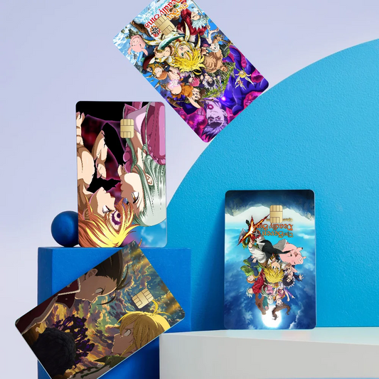 Seven Deadly Sins Anime Card Skin Sticker Case