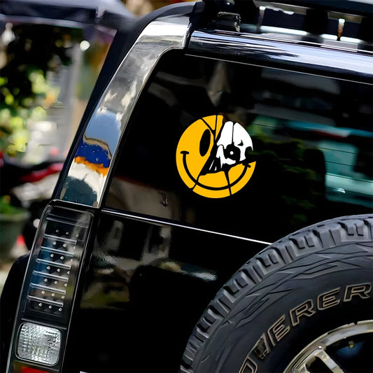 Skull Face Car Decal Sticker - High Quality Creative Design