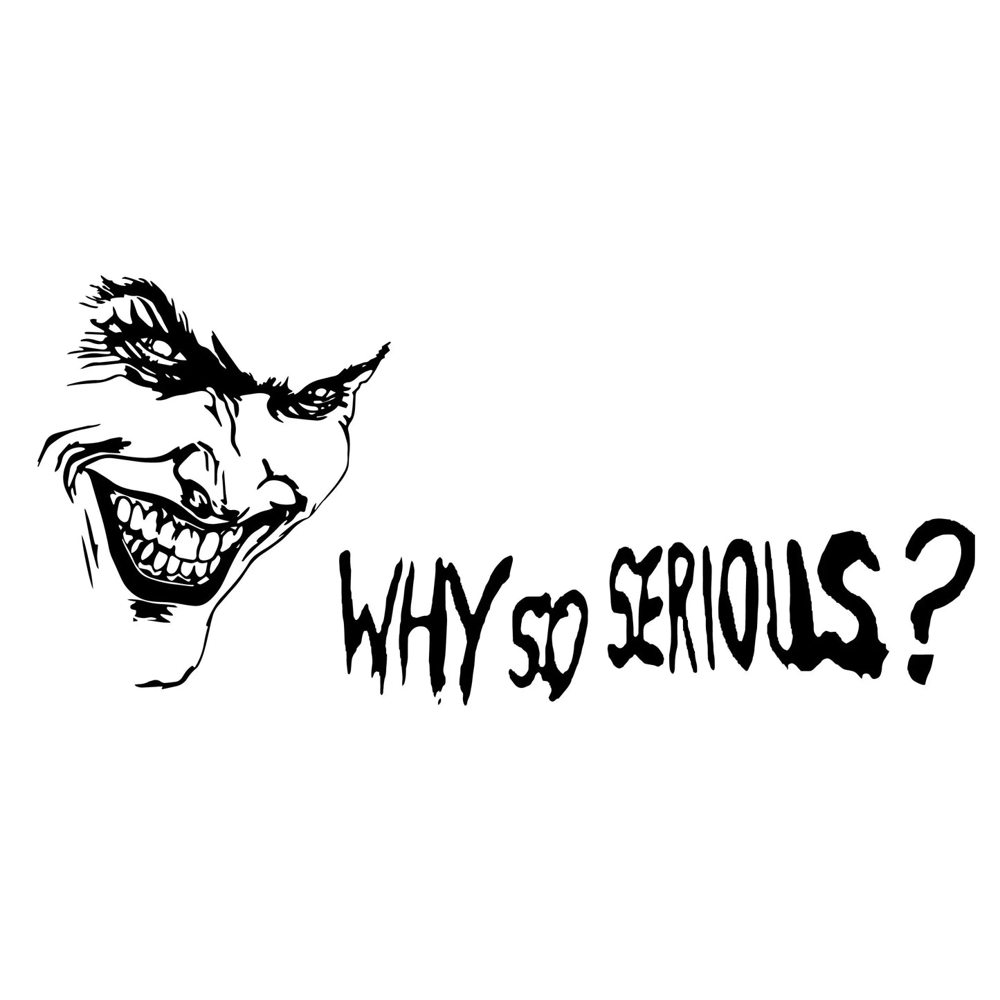 Horror Friends JDM Car Sticker Large Pattern Stickers Exterior Accessories Decoration Door Auto Parts Die Cutting Vinyl Decals