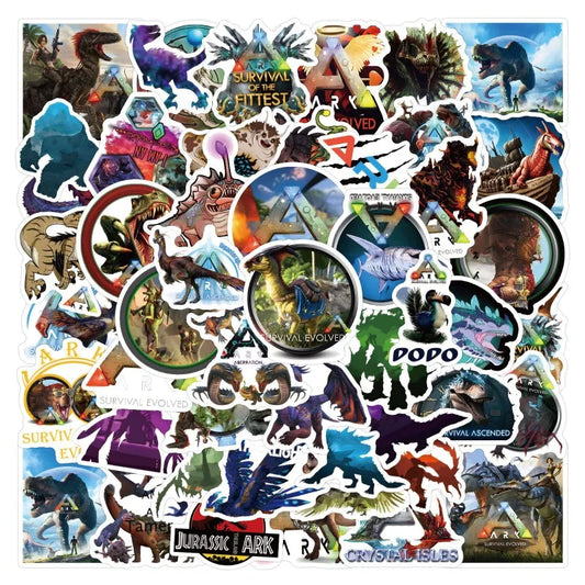 Ark Survival Evolved Stickers Pack for Laptop, Phone, Scooter, Notebook, Fridge