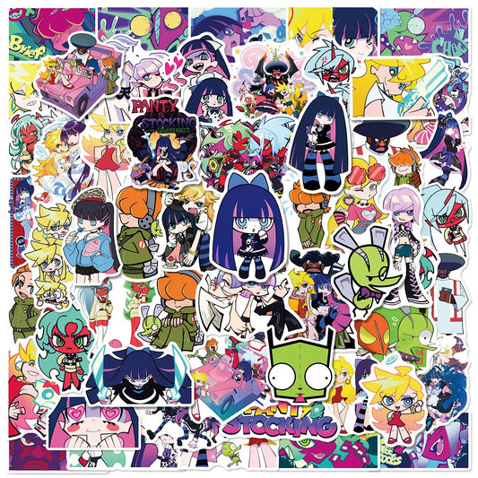 50Pcs Panty Anarchy Stickers Waterproof Decals Set