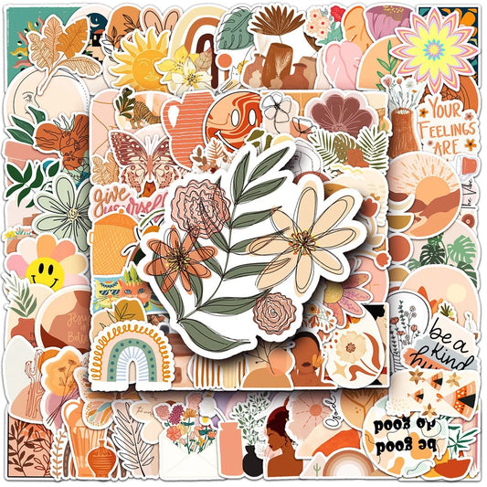 Bohemian Art Graffiti Stickers for Laptop, Guitar, Phone, Skateboard, Luggage - 10/30/50/100pcs