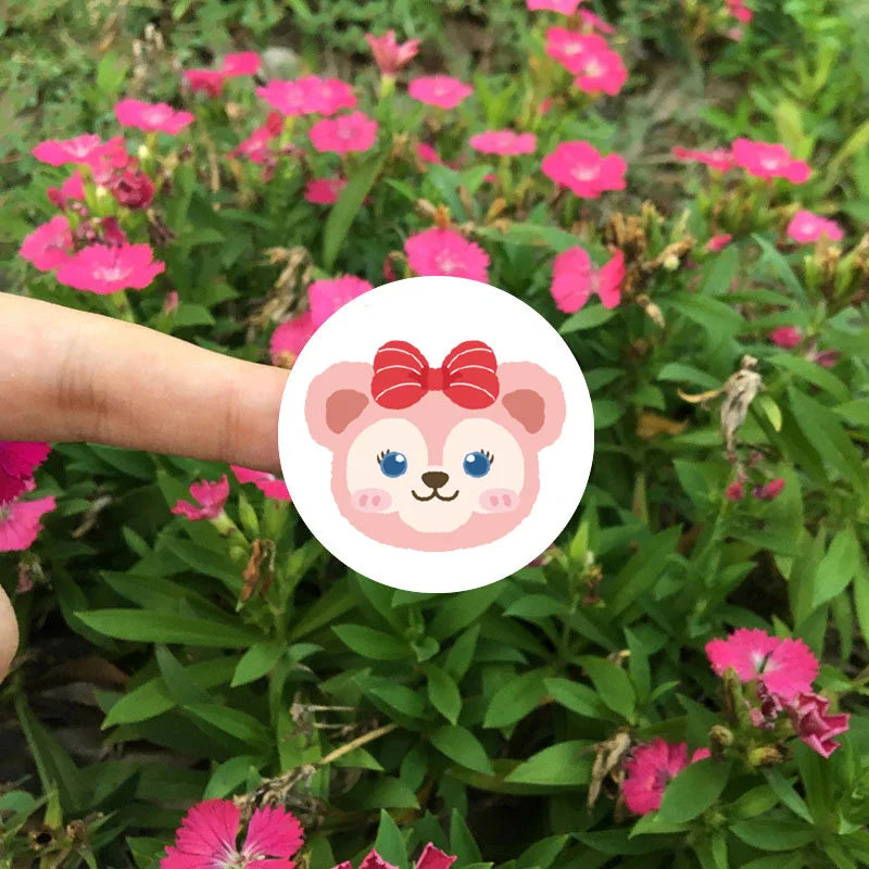 500Pcs Animal Cute Sticker for Kids Animals Face Reward Sticker for Classroom Teacher Supplies Motivational Scrapbooking