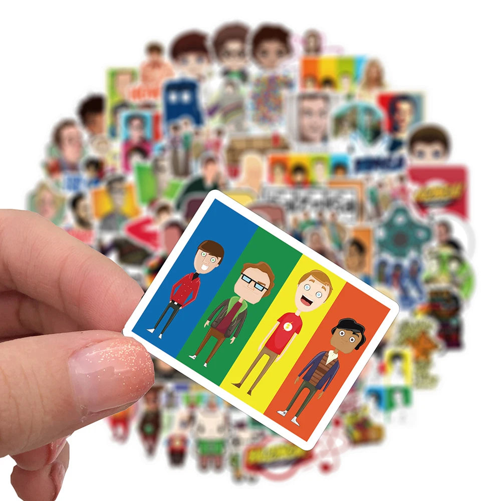 10/30/50PCS TV Show The Big Bang Theory Sticker Packs