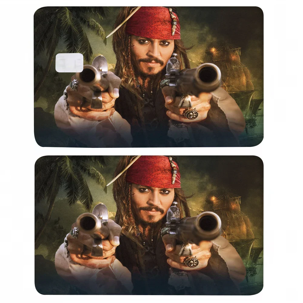 Jack Sparrow Credit Card Skin Sticker Tape
