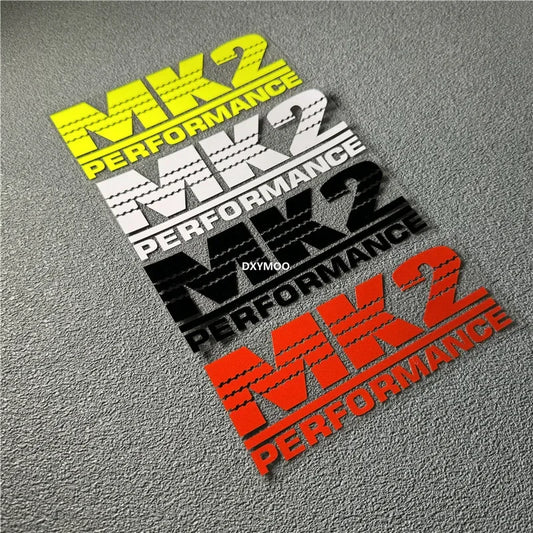 Jetta MK2 Performance Vinyl Car Decals Stickers