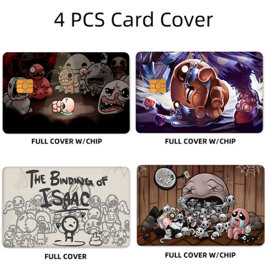 Binding Of Isaac Card Stickers: Waterproof & Anti-Scratch