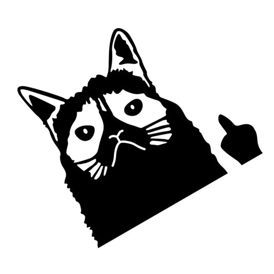 Creative Cat Car Sticker Waterproof Decals Cool Personalize Styling Accessories