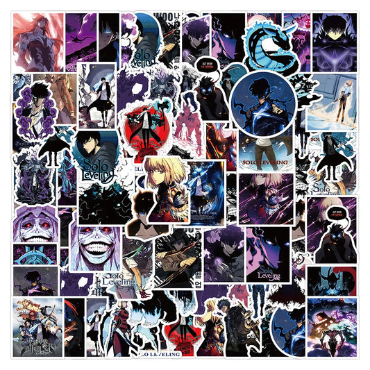 Solo Leveling Stickers: Laptop, Phone, Car, Skateboard