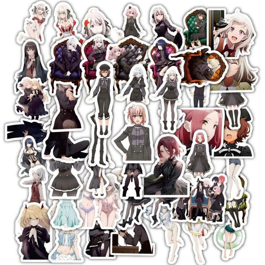 Spy Room Anime Stickers 60pcs for Laptop, Phone, Suitcase, Water Cup, Scooter, Refrigerator