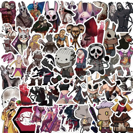 Dead By Daylight Stickers Pack for Laptop, Phone, Car, Scooter, Water Bottle, Suitcase, Refrigerator
