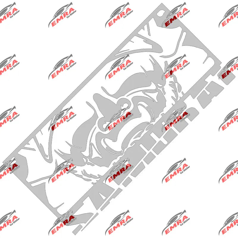 Japanese Anime Car Sticker Notebook Stickers Exterior Accessories Decoration Window Die Cutting Holographic Vinyl Decals