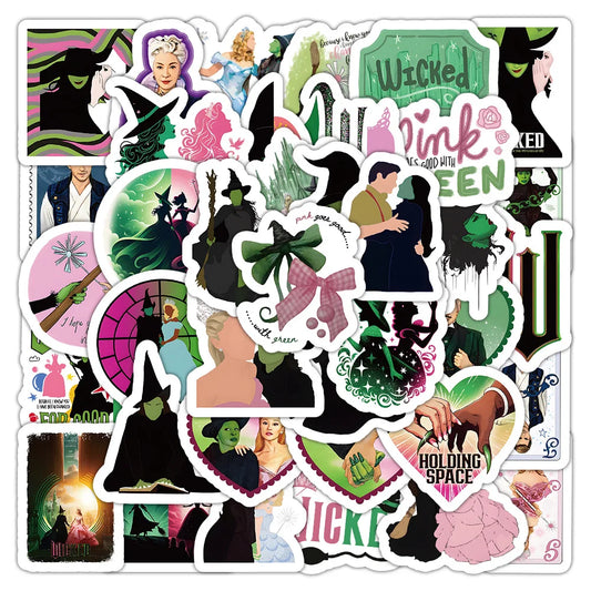Cartoon Wicked Love Movie Stickers PVC Waterproof Skateboard Notebook Graffiti Toy 10/30/54PCS