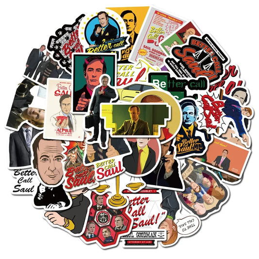 Better Call Saul Stickers 10/30/50pcs Waterproof Decals for Laptop Car Phone Luggage