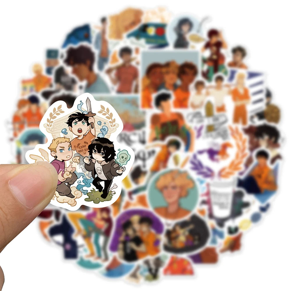 10/30/50PCS Percy Jackson Movie Stickers Anime Graffiti Decals Decoration For Scrapbook Phone Laptop Motorcycle Bike Car DIY Toy