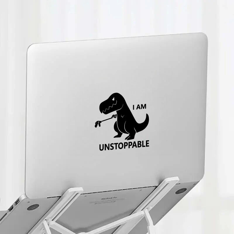 Unstoppable Dinosaur Car Door & Window Decal Stickers