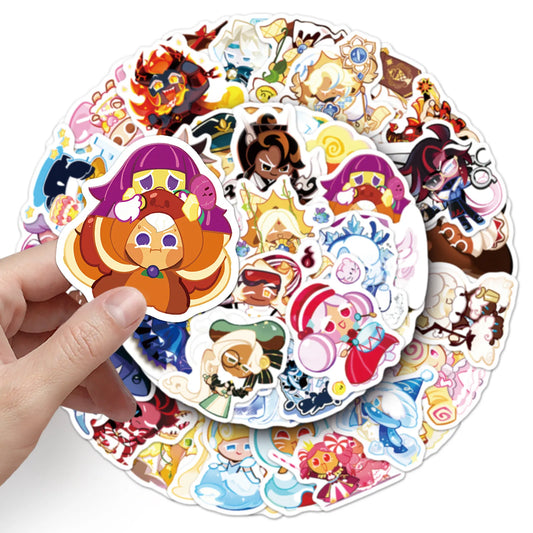 Cookie Run Kingdom Stickers: 10/30/50PCS Pack