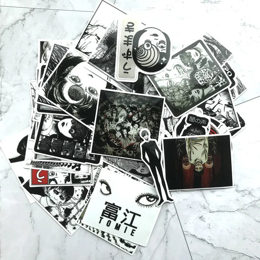 Horror Comics Stickers Vinyl Decals for Snowboard Laptop Luggage Car Fridge