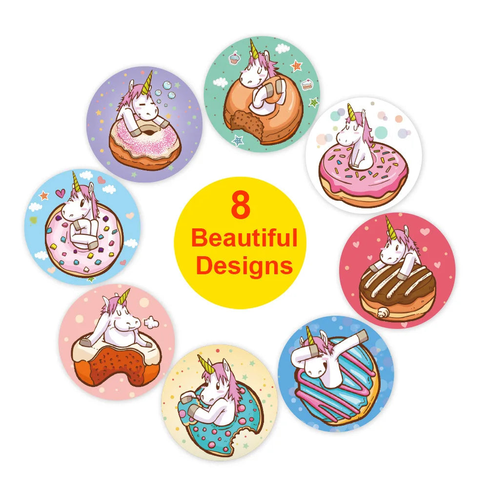 100-500pcs Teacher Reward Stickers for Kids Children School Encouragement Students Games Toy Animals Stationery Labels