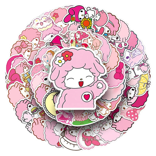 My Sweet Piano Melody Anime Stickers Waterproof Decal Set for Luggage, Phone, Laptop