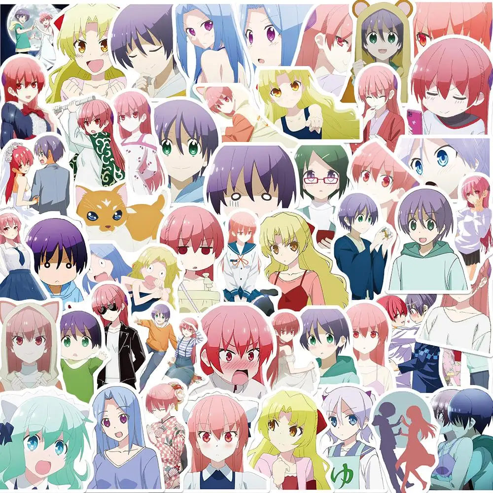 10/25/50PCS Anime TONIKAWA: Over The Moon For You Sticker Waterproof Cute DIY Decorative Cup Phone Case Laptop Toy Gift Decal