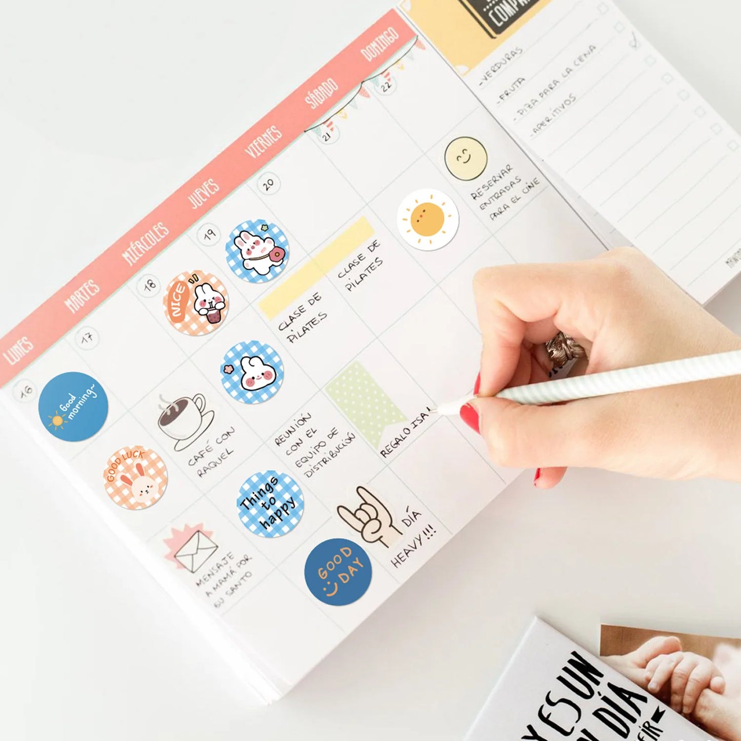 500pcs Cute Reward Stickers Roll With Word Motivational Stickers For School Teacher Kids Student Stationery Stickers Kids