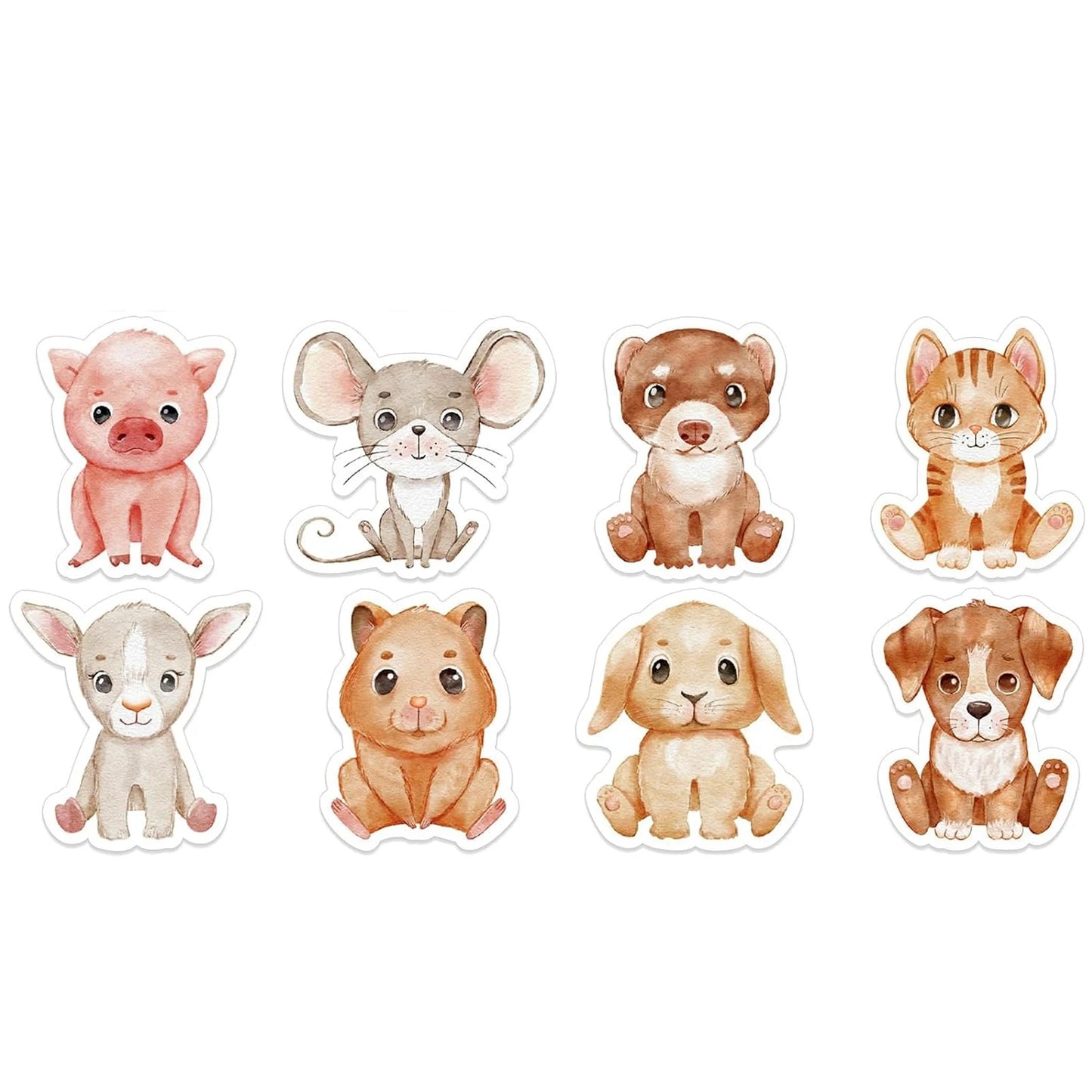 100-500pcs Animals Reward Stickers for Kids Children Kindergarten School Encouragement Students Games Toy Stationery Sticker