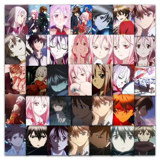Guilty Crown Anime Sticker Pack for Laptop, Phone, Scooter, and More