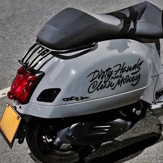 Dirty Hands Clean Money Stickers for Cars & Motorcycles