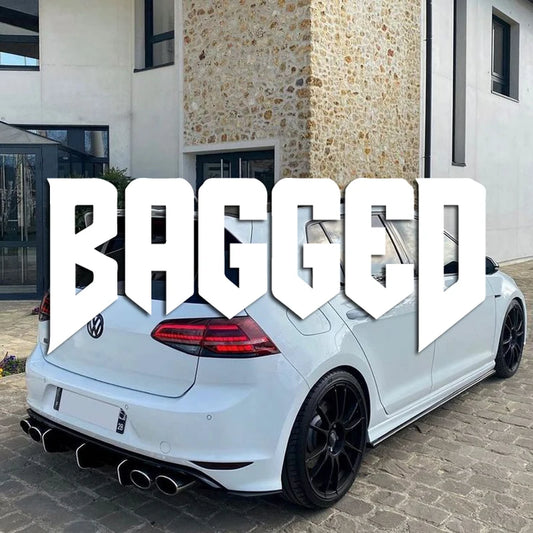 BAGGED Decal: High-Quality Car, Truck, Motorcycle Stickers