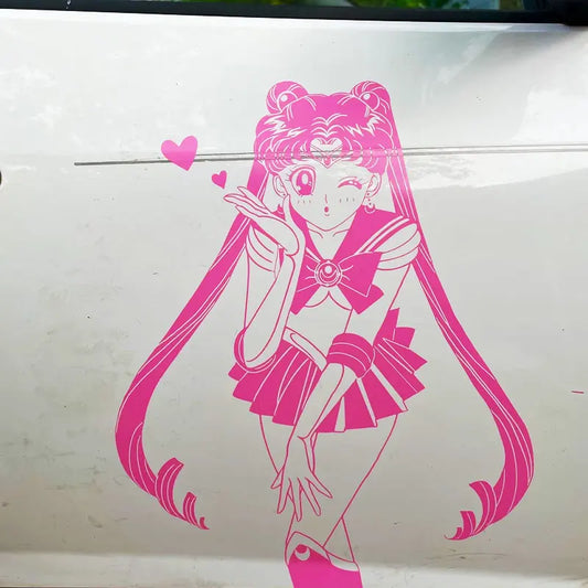 Waterproof Anime Car Decal Maiden PVC Vinyl Sticker