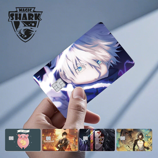 Dark Magician Anime Card Skin Sticker Cover