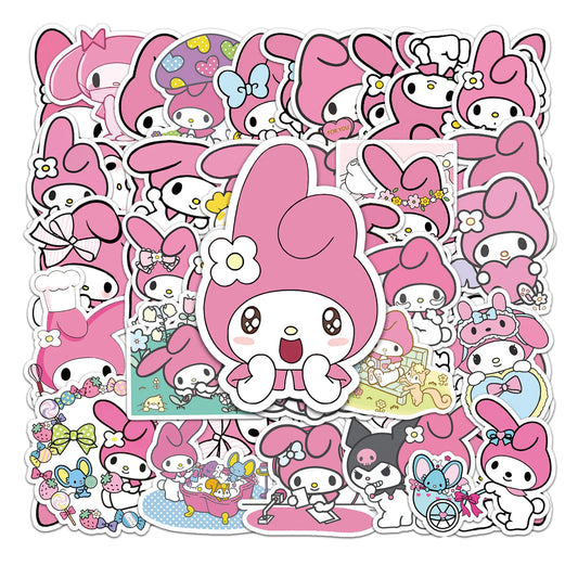 50PCS My Melody Sanrio Stickers PVC Decals Wholesale