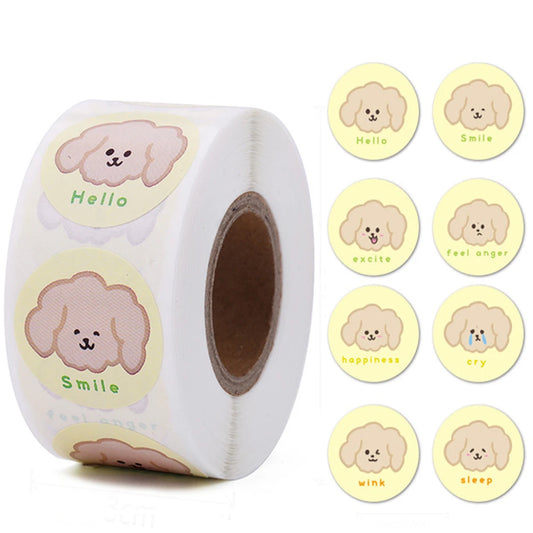 Animal Dog Reward Stickers for Kids (100-500pcs)