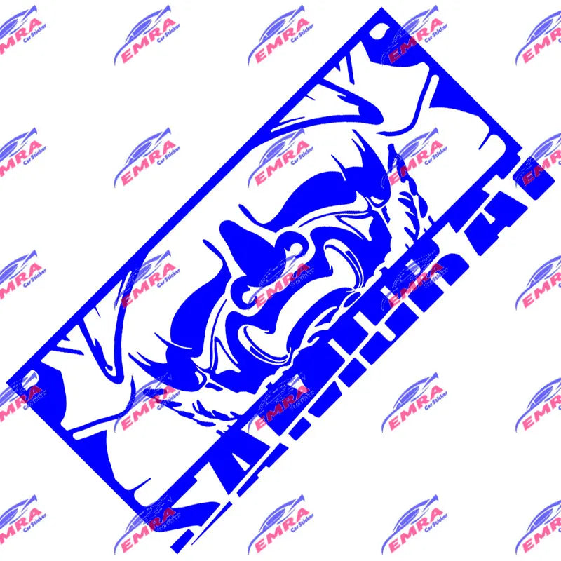 Japanese Anime Car Sticker Notebook Stickers Exterior Accessories Decoration Window Die Cutting Holographic Vinyl Decals