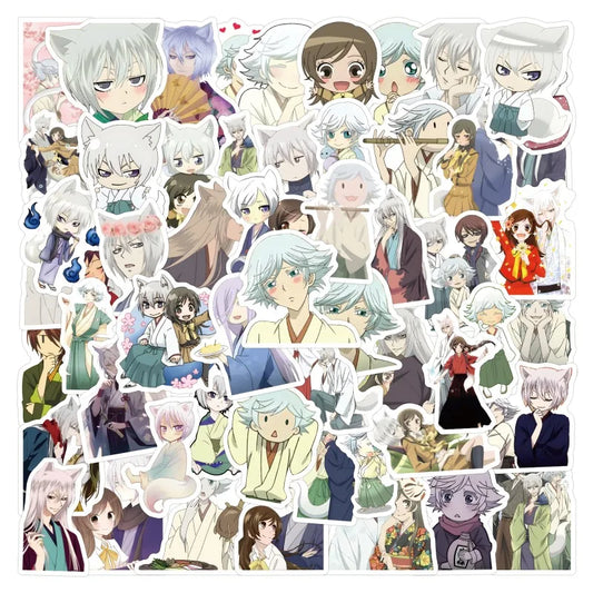 60pcs Kamisama Kiss Stickers for Luggage, Water Bottles, Phones, Laptops, Scooters, Refrigerators