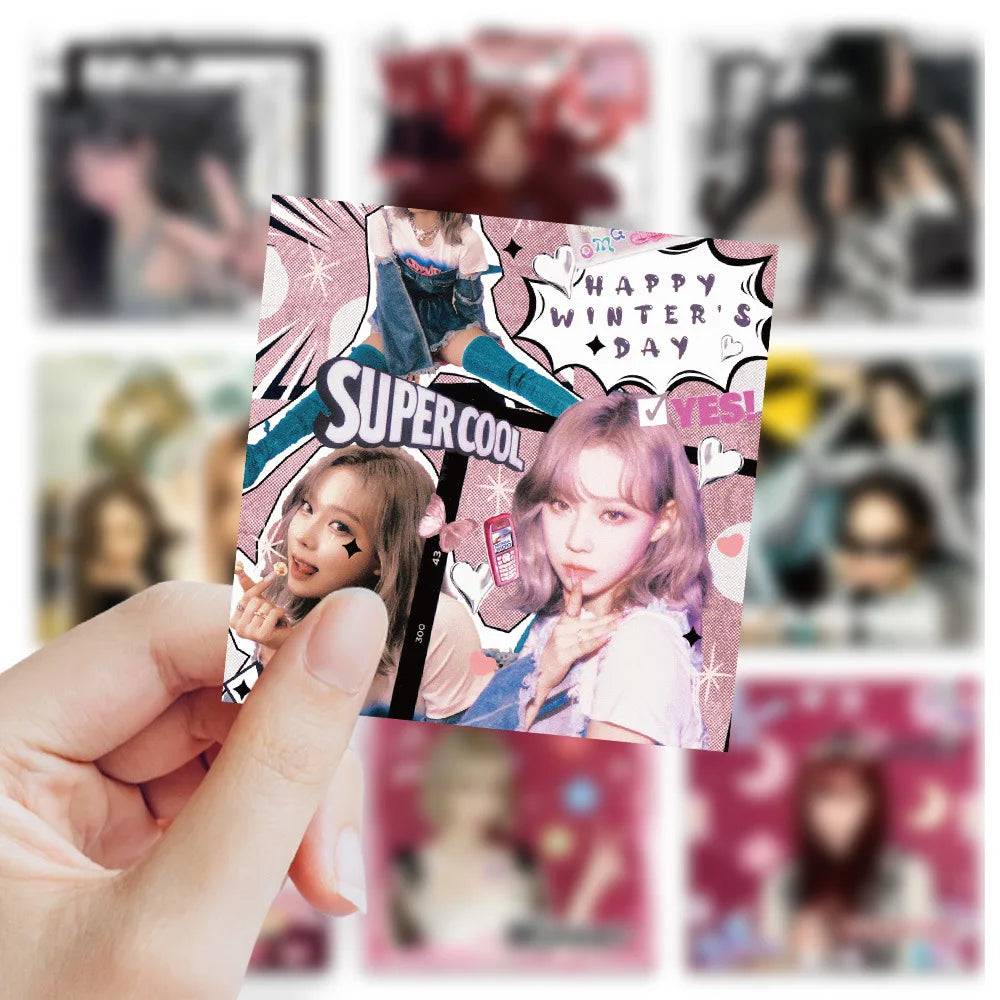 K-pop Star Idol Girls Band Sticker Packs