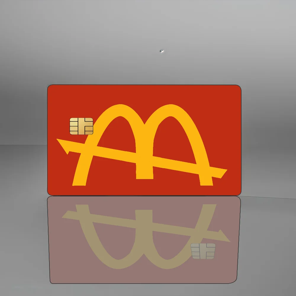 Anime Alphabet M Card Sticker Set - Ultra Thin, No Fade