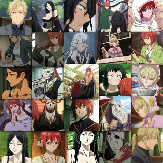Ancient Magus Bride Anime Stickers 58pcs for Luggage, Water Bottle, Phone, Laptop, Car, Scooter