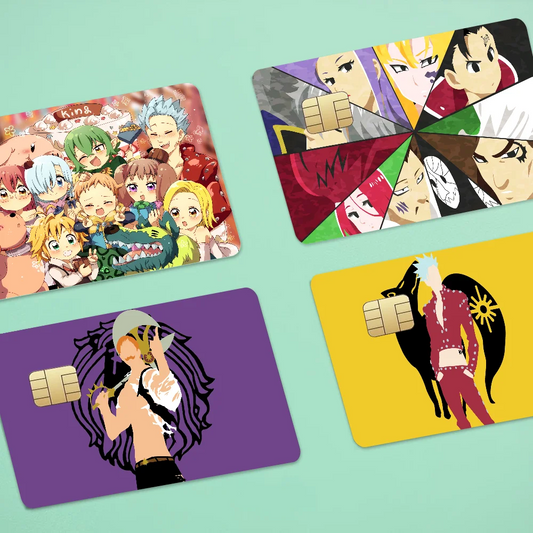 Seven Deadly Sins Anime Card Sticker Cover