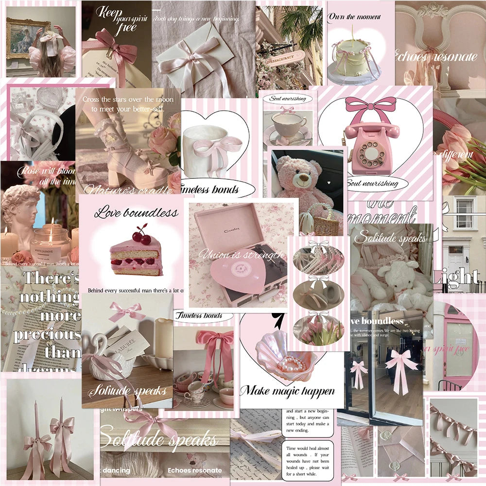 30pcs Kawaii Ballet Cartoon Stickers for Laptop, Phone, Suitcase, Fridge Decoration