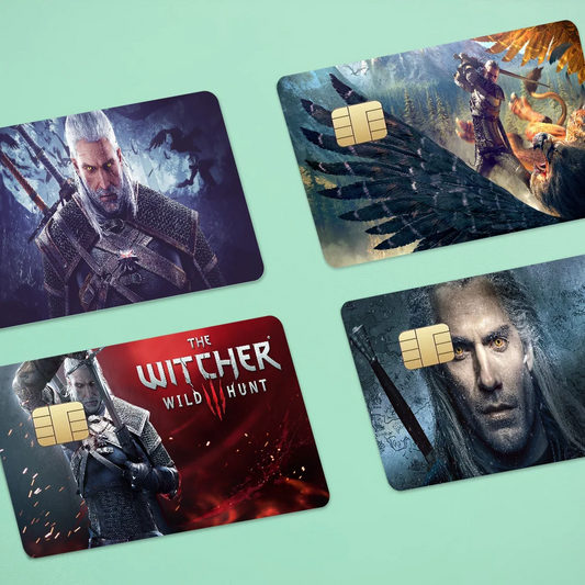 Witcher Credit Card Skin Sticker for VISA & Metro Cards