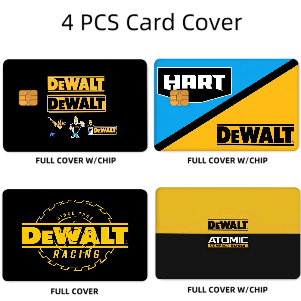Matte Gold Silver Black Card Skin Sticker for Credit Debit