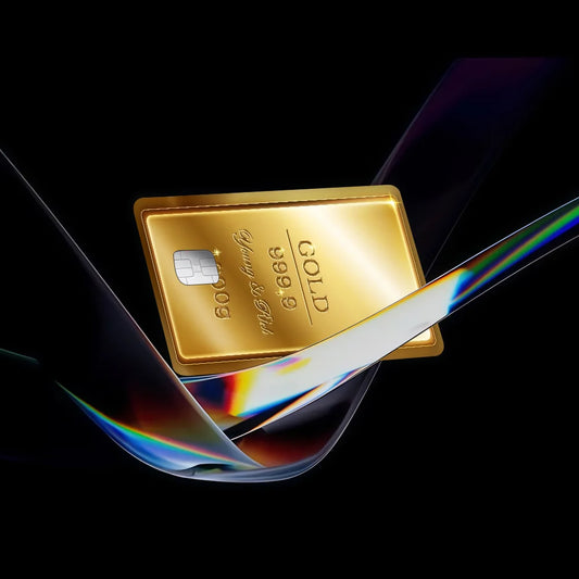 Beabadoobee Gold Bar Anime Credit Card Sticker