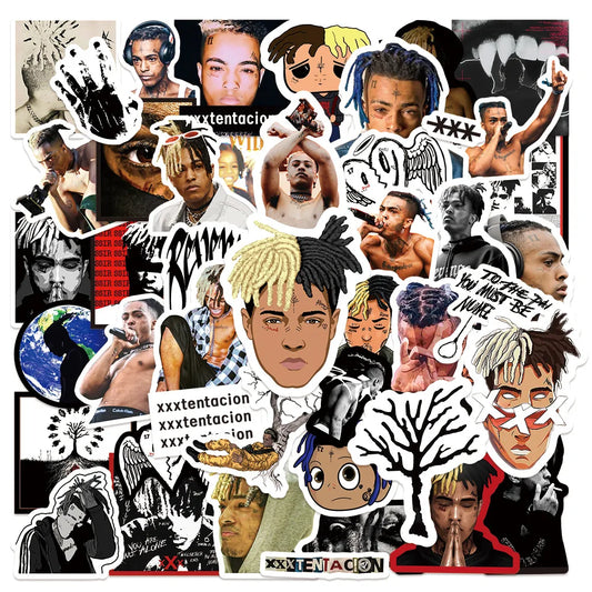 XXXTentacion Stickers Set: 55PCS Rapper Phone & Notebook Decor