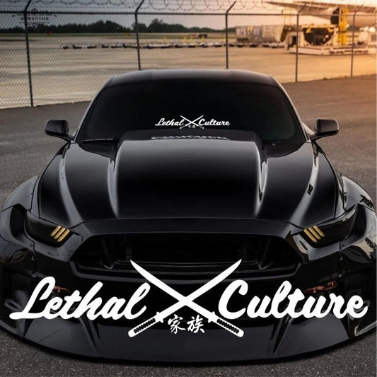 JDM Reflective Car Sticker: Night Safety Vinyl Decal