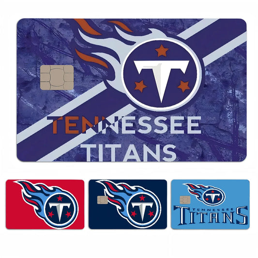 Tennessee Titans Waterproof Credit Card Skin Stickers