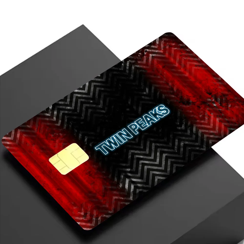 Twin Peaks Anime Debit Card Sticker Skin Cover